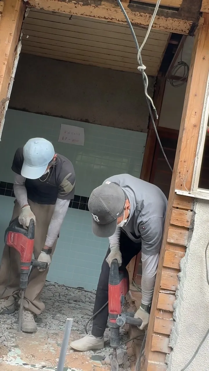風呂の改装工事🔨